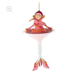 MacKenzie Childs Cosmopolitan Girl Ornament NEW